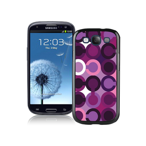 Coach Fashion C Purple Samsung Galaxy S3 9300 CBF - Click Image to Close